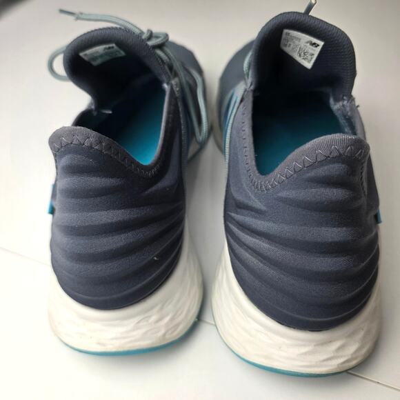 New Balance Sneakers Men\'s 12 Fresh Foam Roav V1 Gray Blue Running Shoes MROAVCO main image 9